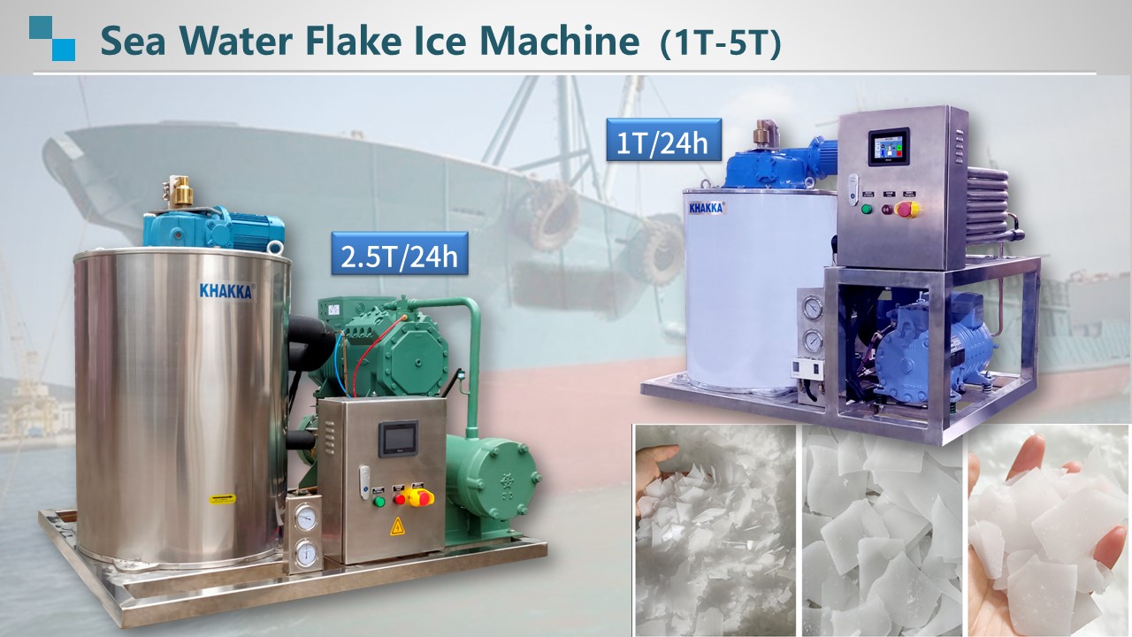 sea water flake ice machine