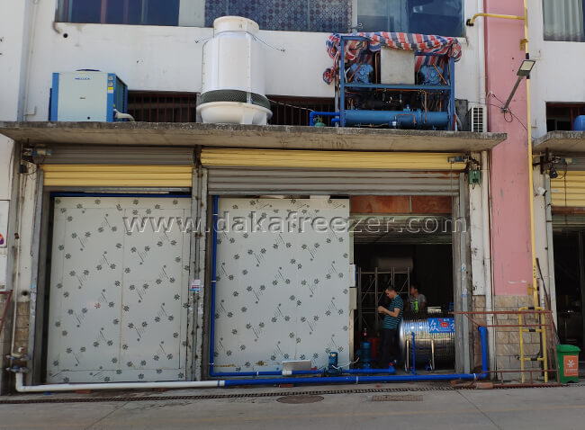 -60° ultra-low temperature cold storage project in Haikou