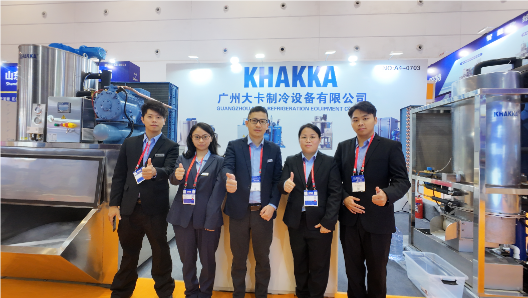 A resounding success! Large-capacity dual-refrigeration equipment wows at the 2025 Qingdao Fisheries Expo.